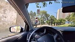 Masturba�ao Arriscada Para Gostosa Que Estava Me Olhando Do Ponto De �nibus