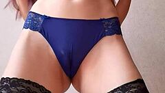 depraved hot stepmom with big breasts masturbates her wet pussy close up bottom view - sweetwetella