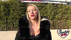 Ashley And Marie, Blonde And Brunette With Big Tits And Ass, Get Fucked In Threesome Lingerie