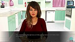 Blonde milf bent over for doggystyle fucking