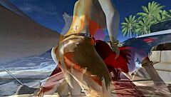 On the pleasure boat, furry characters engage in yiffing adventures.