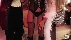 One Lucky Man Gets to Fuck Six Horny Blonde and Brunettes in His Luxury Mansion