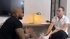 Tattooed Hetero Fucks Doctor With Big Cock!