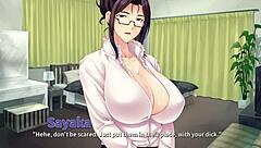 Mommy Sensei Assigns Horny Homework: Getting Her Dick Sucked Off In Anime Hentai