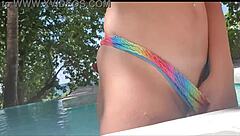 Masturbation On Beach In Extreme Public Wet Solo Action