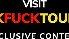 Ebony aspiring model sampling her juicy wares for free?