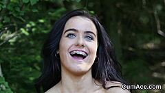 Hot Sex Kitten Teases with Facial Cumshot