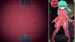 magician kanade's intense futanari maze adventure in hentai anime game second layer