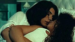 Beautiful transexual makes hot love to a pretty girl