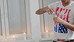 Young Amateur Masseur Takes Rough Bareback Ride From Client In High Definition Reality