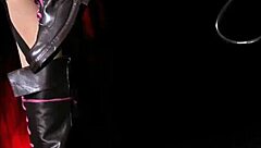 Brunette teen 18+ Mikasa sex doll feels intense pleasure from toys. Hentai anime style sex