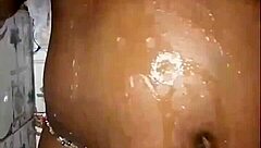Black Ebony Fucks And Dances In Shower!