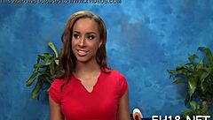 relaxing massage leads to intimate sex session