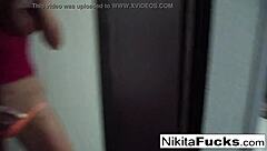 Can you handle hot blonde Nikita's masturbation session?