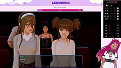 Vtuber lewdneko plays harem hotel part 20!