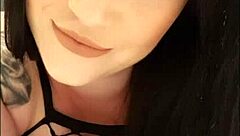 stare deep into harmony reigns' pretty blue eyes and hear her sexy british accent up close