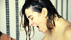 Couple Performs Intense Underwater Blowjob and Fucking in Jacuzzi