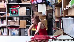 shoplyfter teen stepdaughter nirvana and milf stepmom christie stevens fucked by security