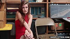 shoplyfter teen stepdaughter nirvana and milf stepmom christie stevens fucked by security