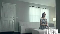 Aria lee, the brunette model with natural tits, enjoys intense licking and swallowing cum in a dark scene.