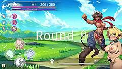 Isekai janken hero's live play part 2 conquering minos-chan the muscle girl with lots of meat