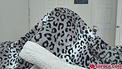 Katie bounces on stepbro's cock until he cums