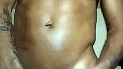 Ebony Guy Beats His Big Black Cock While Talking Shit