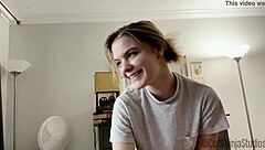 Step sister pays her christmas rent with dahlia red emma johnson