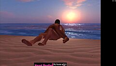 She rode her horse into the sunset happily.