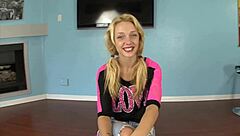 submitting to women's hardcore needs with blowjob and cum in mouth.