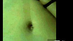 i watch this hairy girl masturbate alone