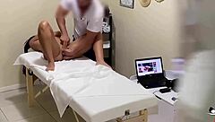 wife gets masturbated during her consultation, secretly recorded