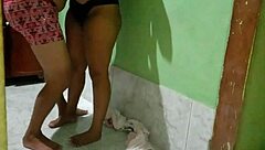 Maid Shows Pussy in Panties