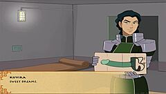 Two sexy older women give spirit blowjob