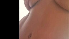 Ebony Woman in Heat Caresses Her Wet Pussy on Web Chat