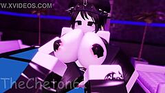 Roblox Strip Club: Slut Dances And Gets Fucked By Huge Cock