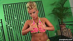 why is busty lucie peeing like that?