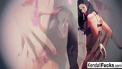 What Tease Does Kendall Unleash In This Fetish Solo Session?