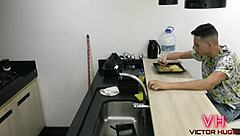 Young Maid Sucking My Hard Cock with Passion