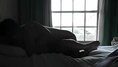 We left the door and window open while having sex, and got caught in the act.