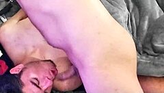 Suggestive erotic massage for the passive Colombian gay in part two.