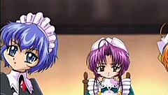 I'm obsessed with this anime maid's pussy pounding!