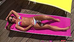 Amirah’s juicy ass and wet pussy get some deepthroat action