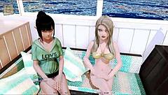 Harem Hotel 153 Game Action Unfolds