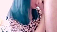 i enjoy giving her a facial