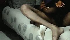 Rome Major pounds Ashley Pink doggystyle, cum in mouth.