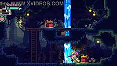 Big Monster Girl Uses Huge Sextoy In Flip Witch Pixel Hentai