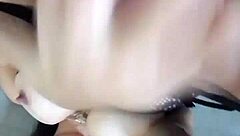 My pussy is full of cream from toys and big tits play