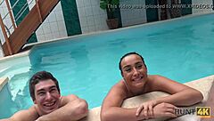 teen gets picked up for sex in private pool