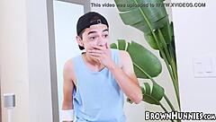 ana foxxx masturbates then rides big cock cowgirl